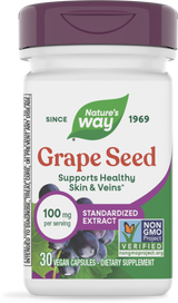 <{%PRIMARY_14320E%}>Nature's Way® | Grape Seed Standardized Extract, 30 capsules