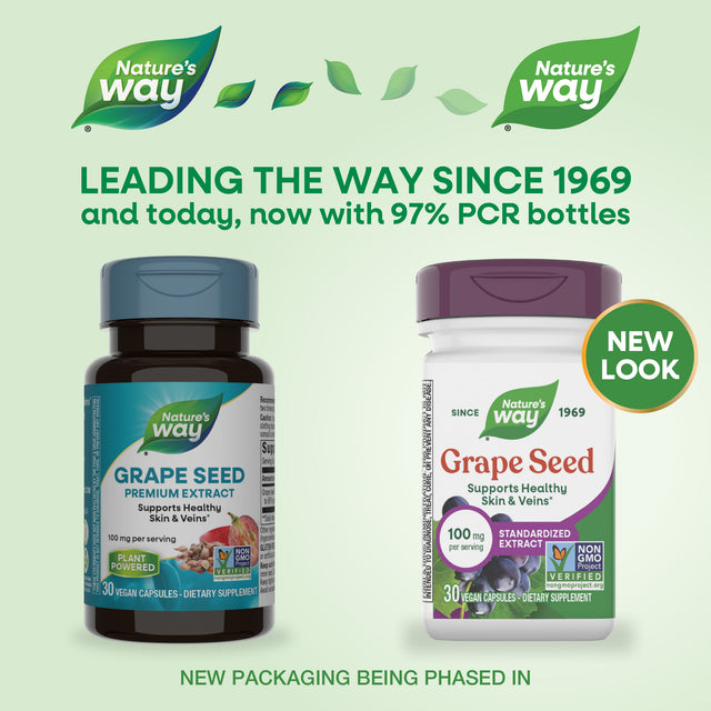 <{%MAIN9_14320%}>Nature's Way® | Grape Seed Standardized Extract - package updates old to new