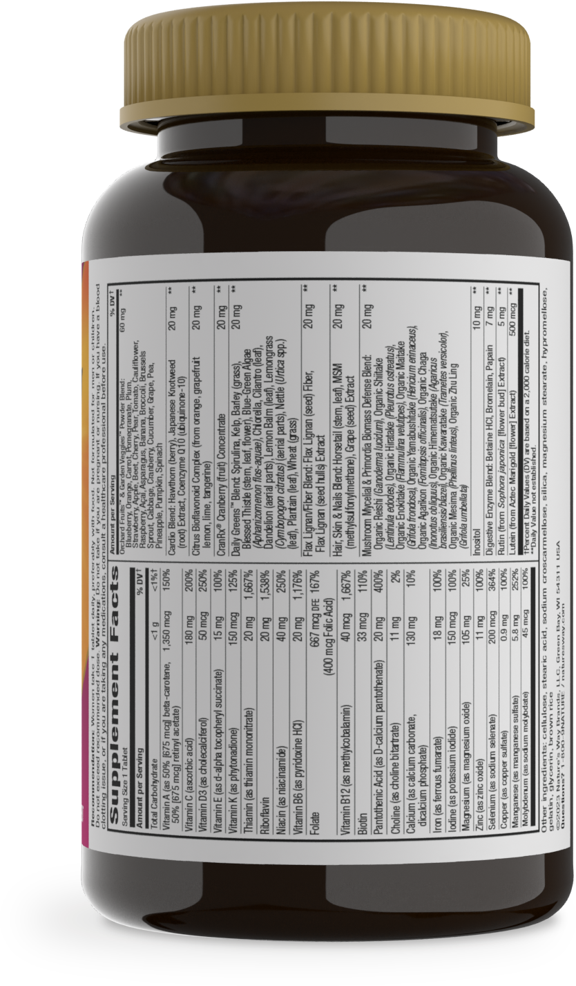 <{%MAIN2_undefined%}>Nature's Way® | Alive!® Women's Ultra Multivitamin