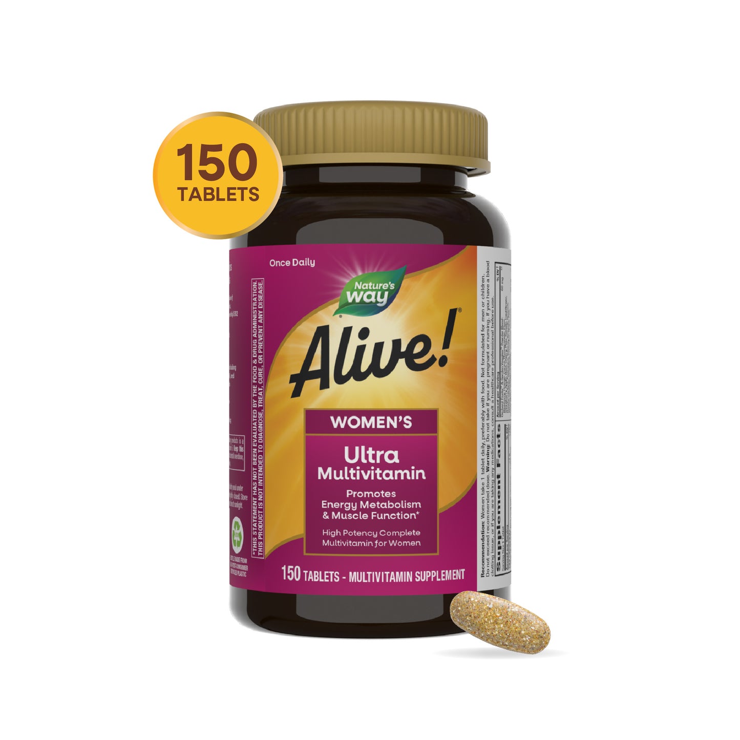 <{%MAIN8_13718%}>Nature's Way® | Alive! Women's Ultra Multivitamin