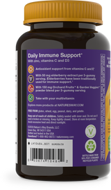 <{%MAIN3_10484%}>Nature's Way® | Alive! Immune Gummy With Elderberry Extract - left side of pack