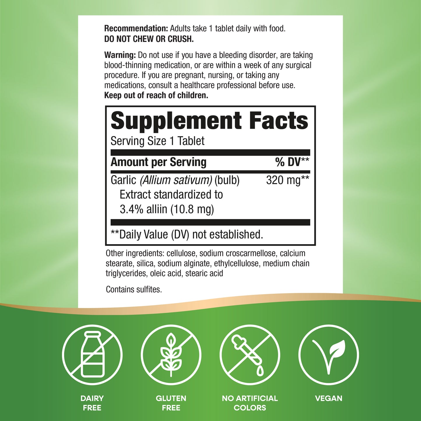 <{%MAIN5_08501%}>Nature's Way® | Garlinase 5000