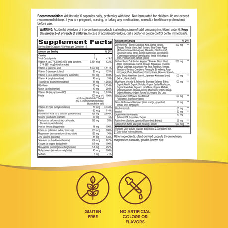 <{%MAIN7_15090%}>Nature's Way® | Alive! Max6 Potency Adult Complete Multivitamin