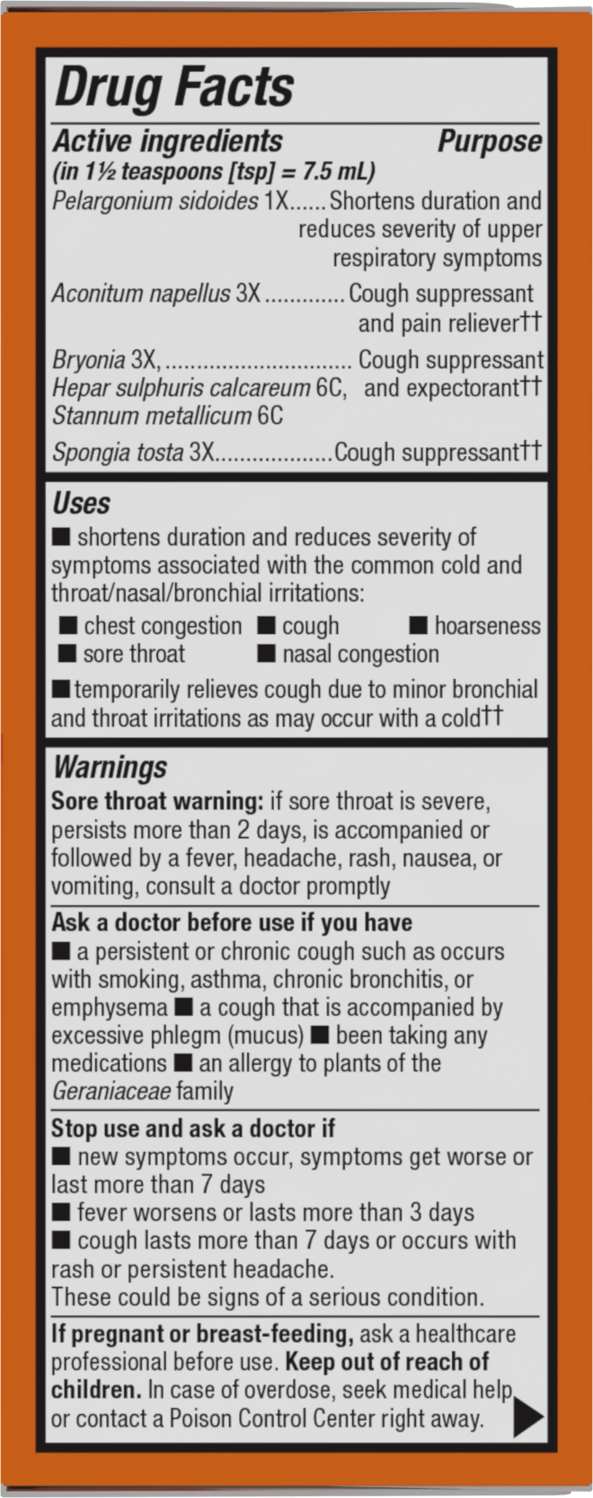 <{%MAIN2_15864%}>Nature's Way® | Umcka Cough Relief Syrup - right side of pack