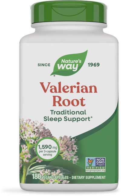 <{%PRIMARY_17708%}>Nature's Way® | Valerian Root, 180 capsules