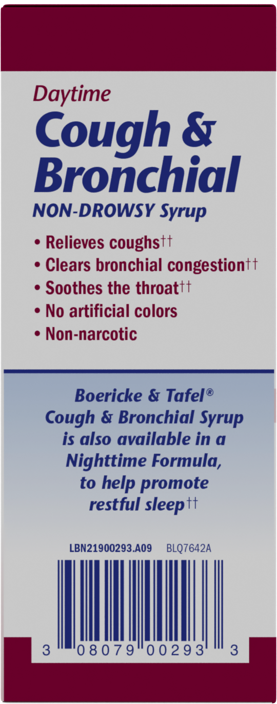<{%MAIN6_21900293%}>Nature's Way® | Boericke & Tafel Cough & Bronchial Syrup - left side of pack