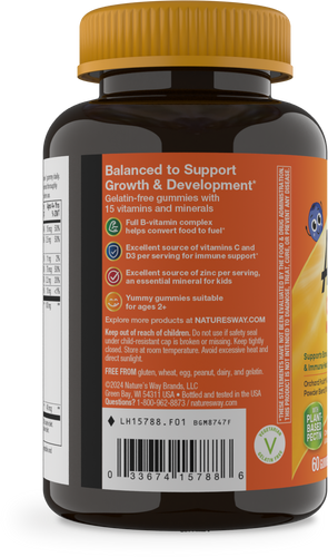 Nature's Way® | Alive! Kids Multivitamin Gummy - left side of pack Sku:15788