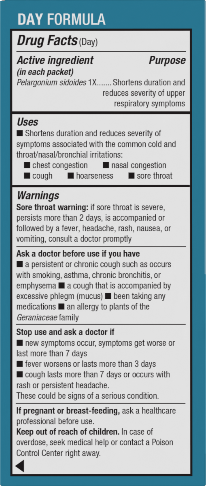 <{%MAIN4_10601%}>Nature's Way® | Umcka Cold Relief Hot Drink - left side of pack