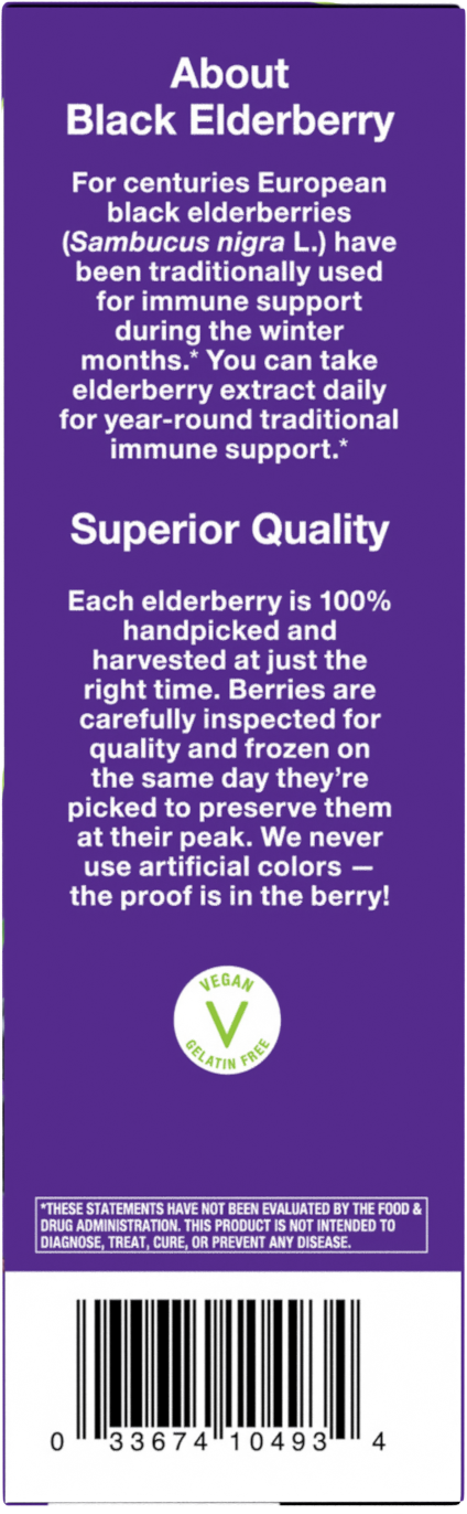 <{%MAIN3_10493%}>Nature's Way® | Sambucus Traditional Immune Elderberry Drops - right side of pack