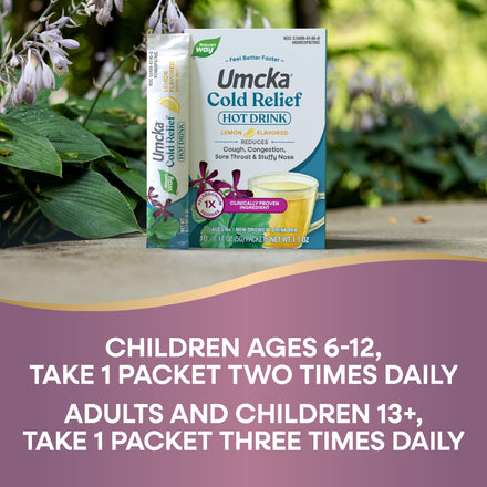 Umcka® Cold Relief Hot Drink Supplement Facts