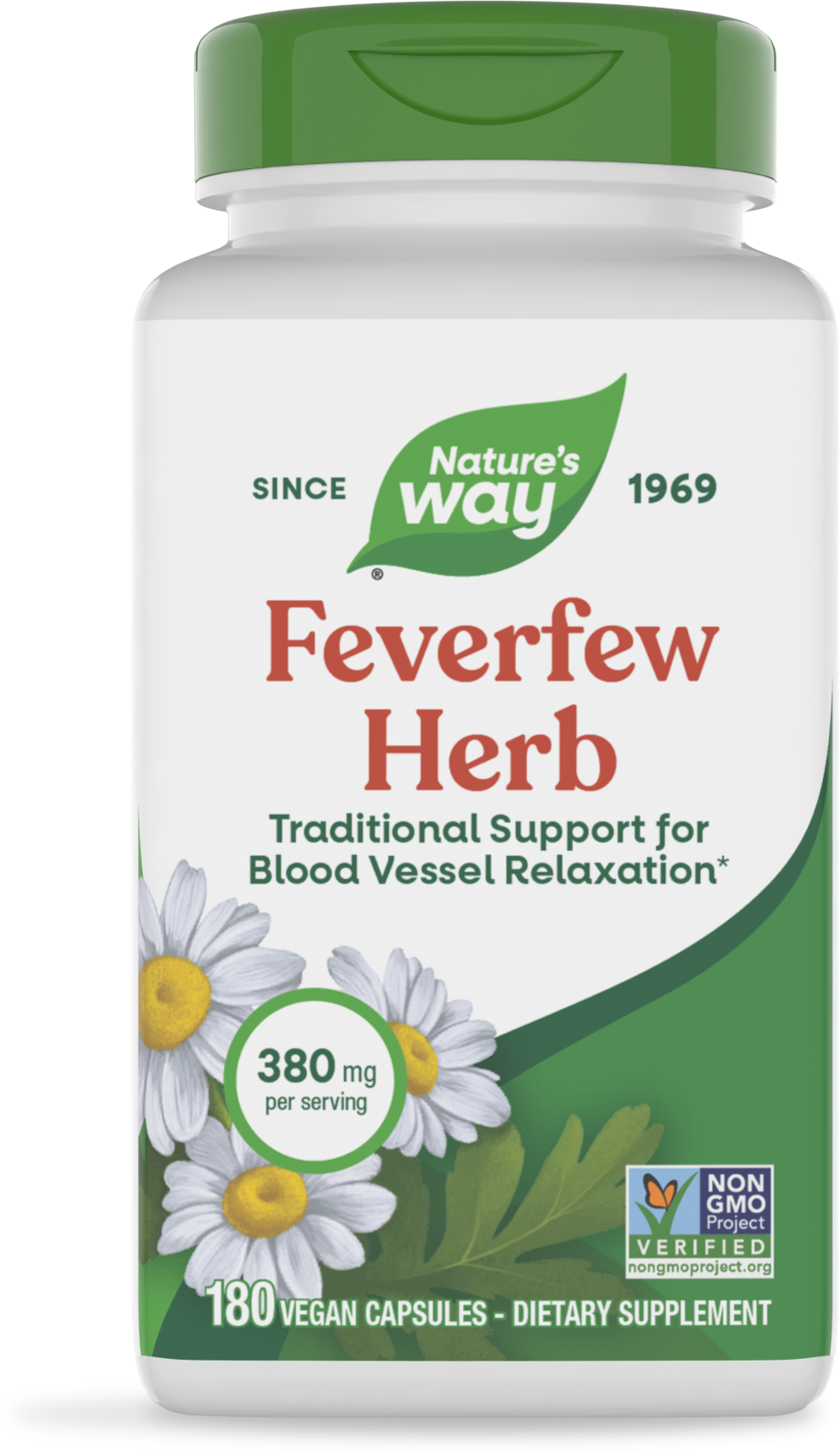 <{%PRIMARY_12808%}>Nature's Way® | Feverfew Herb, 180 capsules