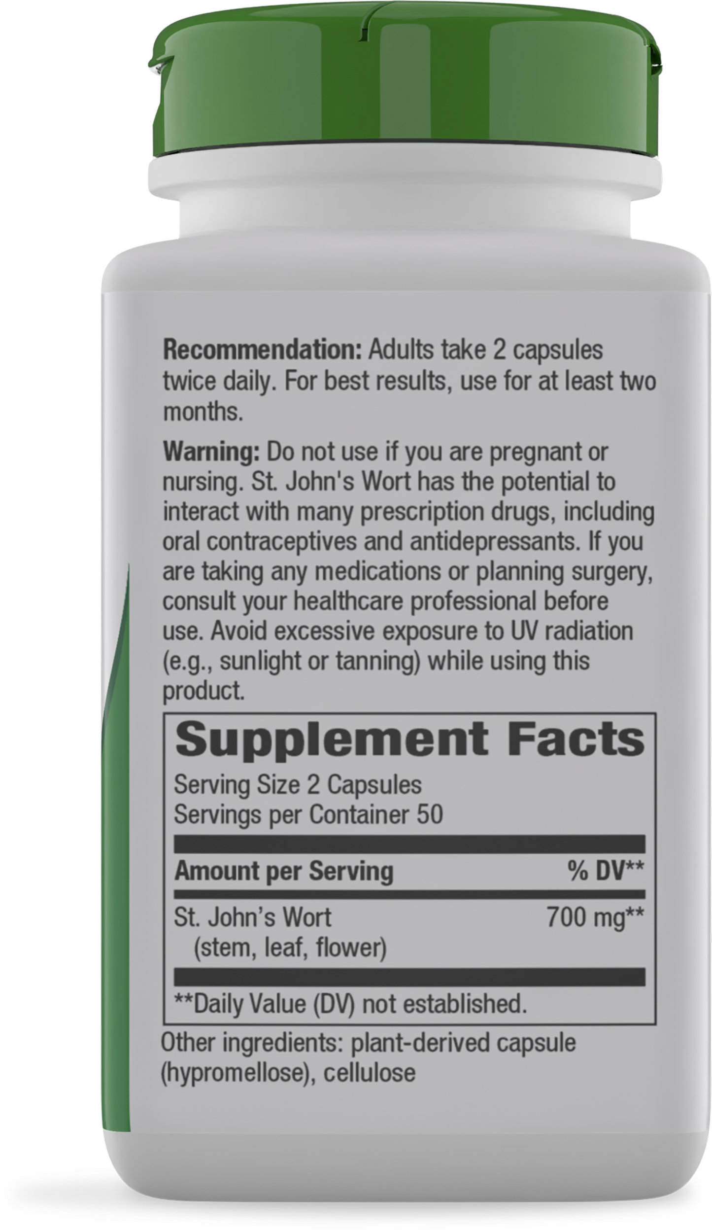 <{%MAIN10_17300%}>Nature's Way® | St. John's Wort Herb - right side of pack