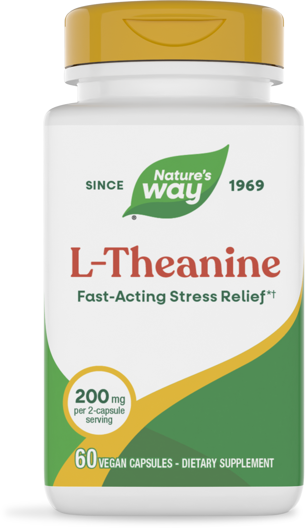 <{%PRIMARY_09556%}>Nature's Way® | L-Theanine, 60 capsules