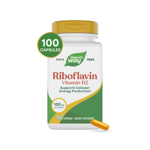 Nature's Way® | Riboflavin Vitamin B2 Sku:40421