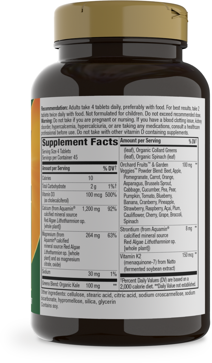 <{%MAIN10_10501%}>Nature's Way® | Alive! Calcium Bone Support - right side of pack