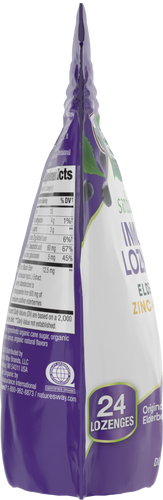 Nature's Way® | Sambucus Immune Lozenges - right side of pack Sku:10220