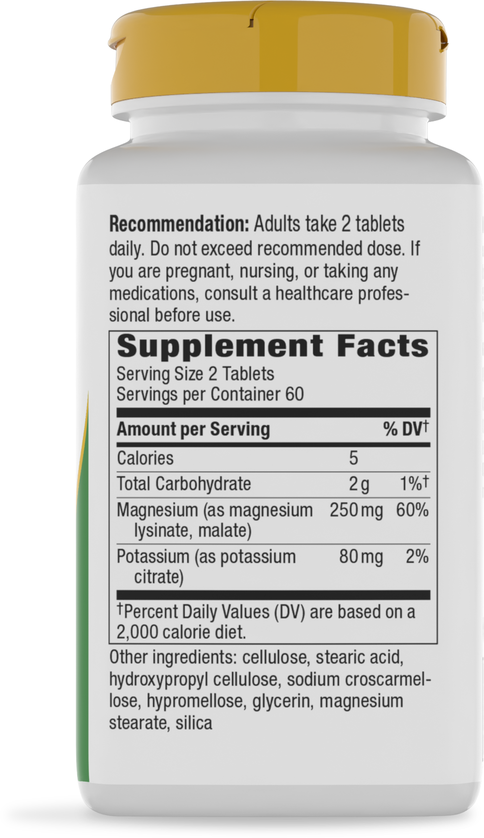 <{%MAIN2_07766%}>Nature's Way® | Krebs Magnesium Potassium Complex - right side of pack