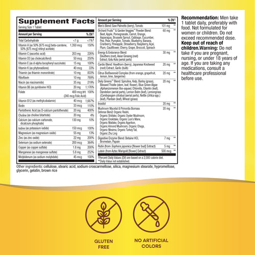 Nature's Way® | Alive! Men's Ultra Multivitamin Sku:13717