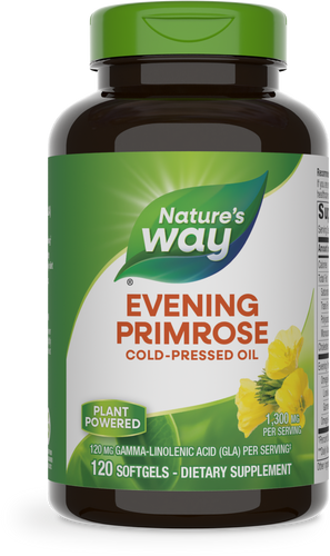 Nature's Way® | Evening Primrose Cold-Pressed Oil, 120 softgels Sku:15419