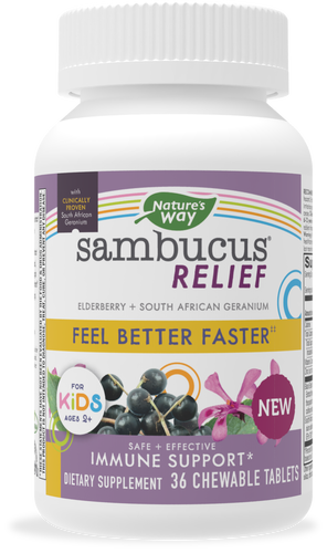 Nature's Way® | Sambucus Relief Chewables for Kids Sku:13670