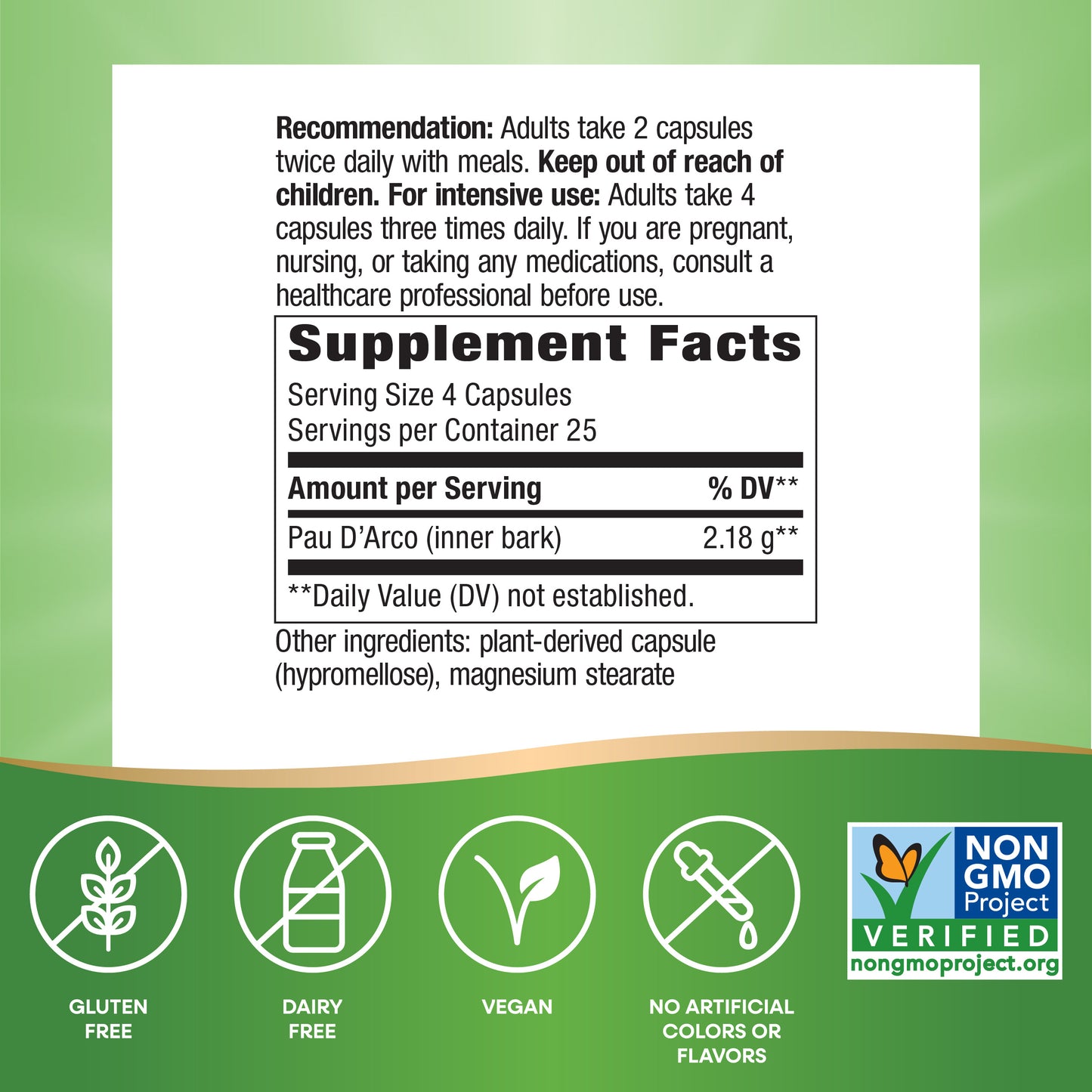 <{%MAIN15_15450%}>Nature's Way® | Pau d'Arco Inner Bark