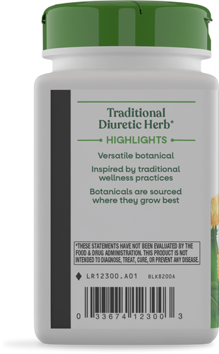 Nature's Way® | Dandelion Root - left side of pack Sku:12300