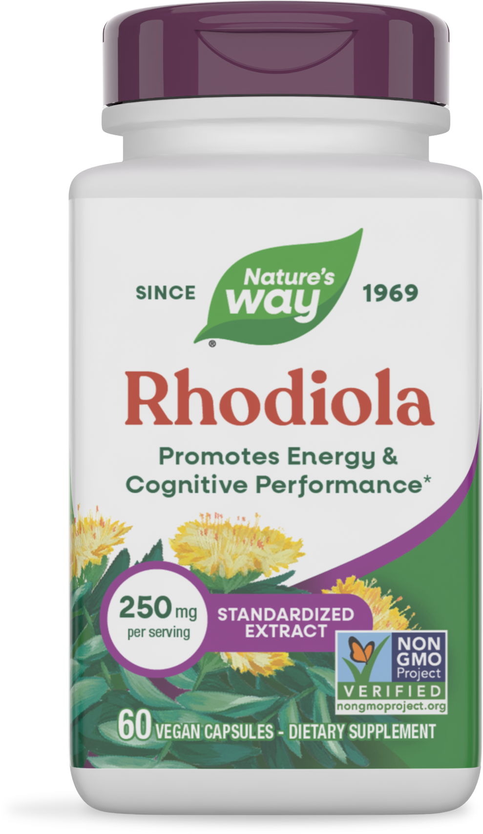 <{%PRIMARY_15321%}>Nature's Way® | Rhodiola, 60 capsules