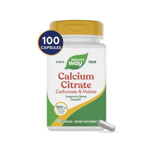 Nature's Way® | Calcium Citrate, Carbonate & Malate Sku:41010