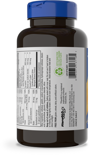 Nature's Way® | Alive! Men's Complete Multivitamin - left side of pack Sku:13716