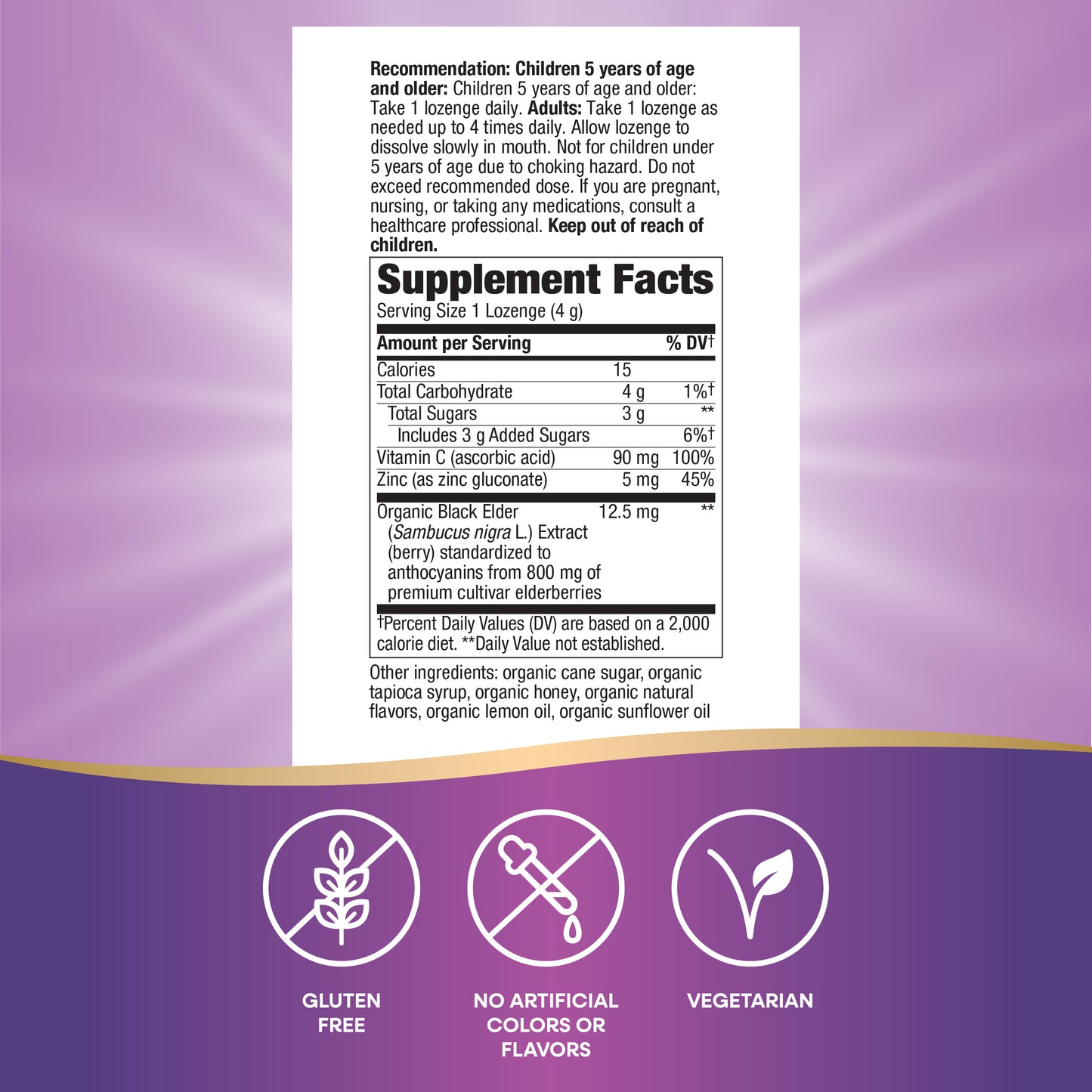 <{%MAIN11_12089%}>Nature's Way® | Sambucus Immune Lozenges