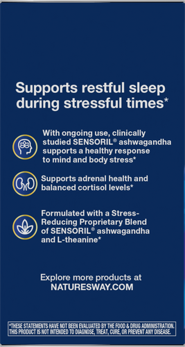 Nature's Way® | Sleep Tonight - left side of pack Sku:00458
