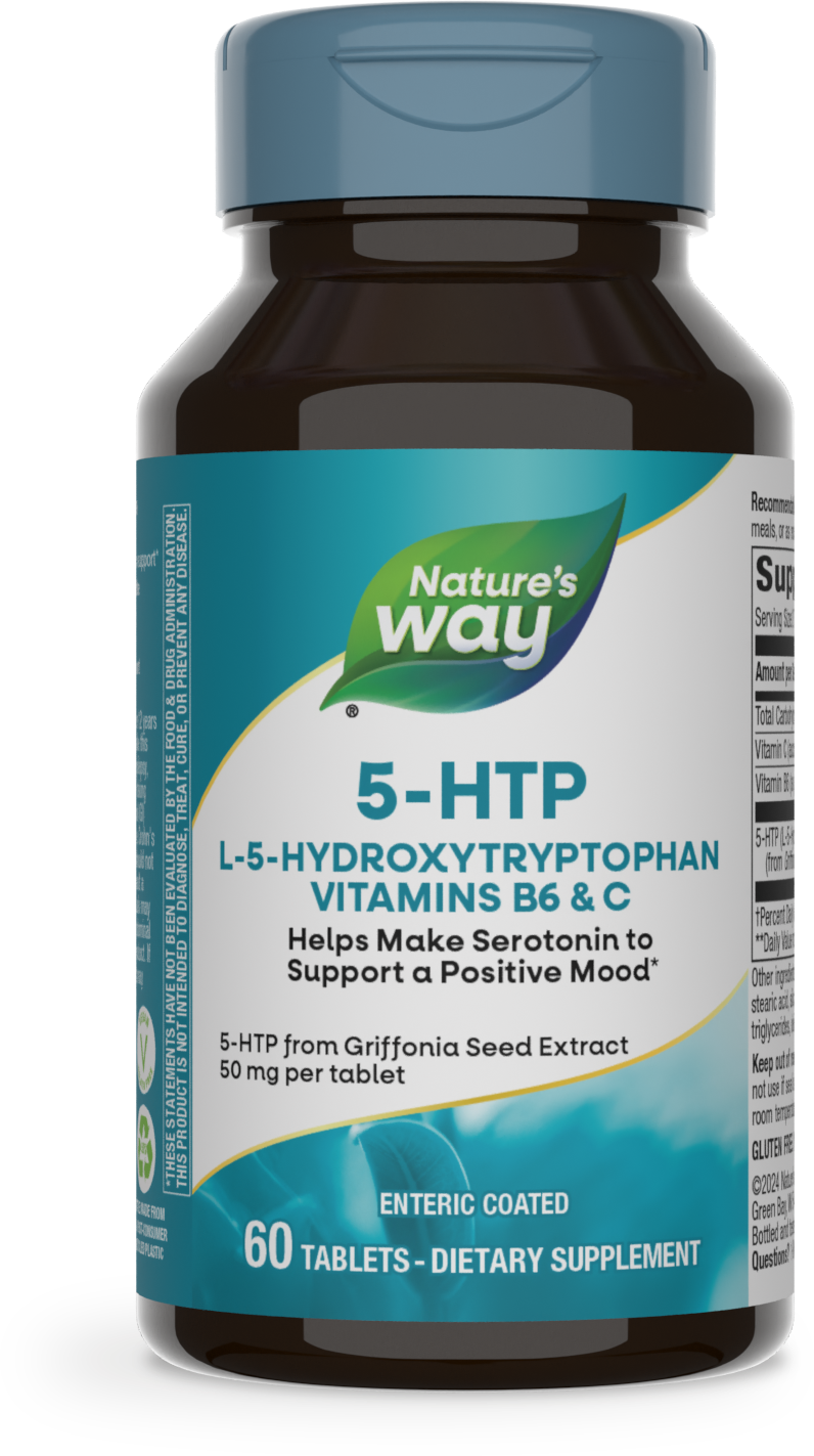 <{%PRIMARY_45250%}>Nature's Way® | 5-HTP, 60 tablets