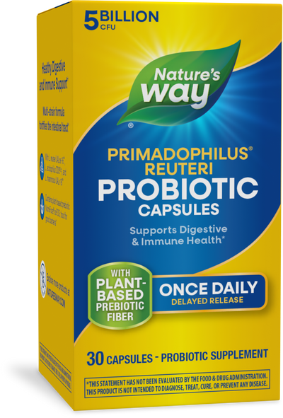 <{%PRIMARY_14240%}>Nature's Way® | Primadophilus Reuteri Probiotics, 30 capsules