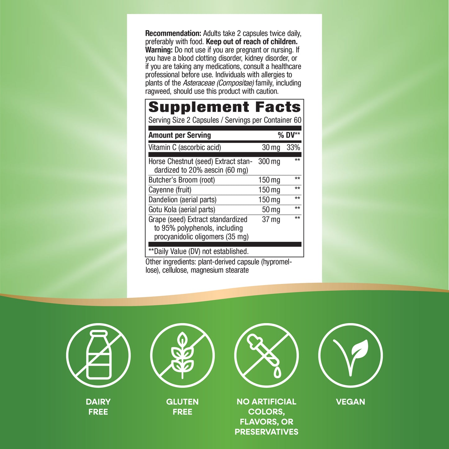 <{%MAIN14_15335%}>Nature's Way® | Leg Veins Premium Blend