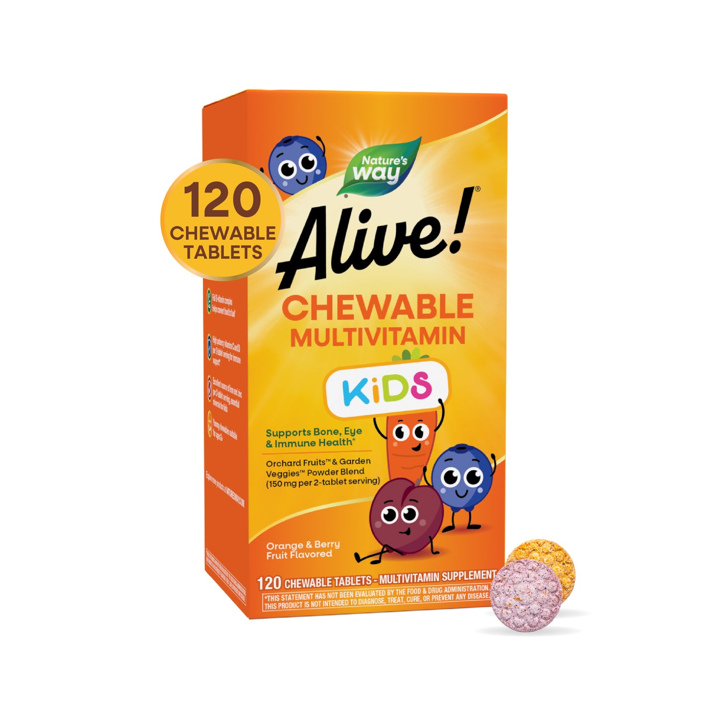 <{%MAIN8_15786%}>Nature's Way® | Alive! Kids Chewable Multivitamin