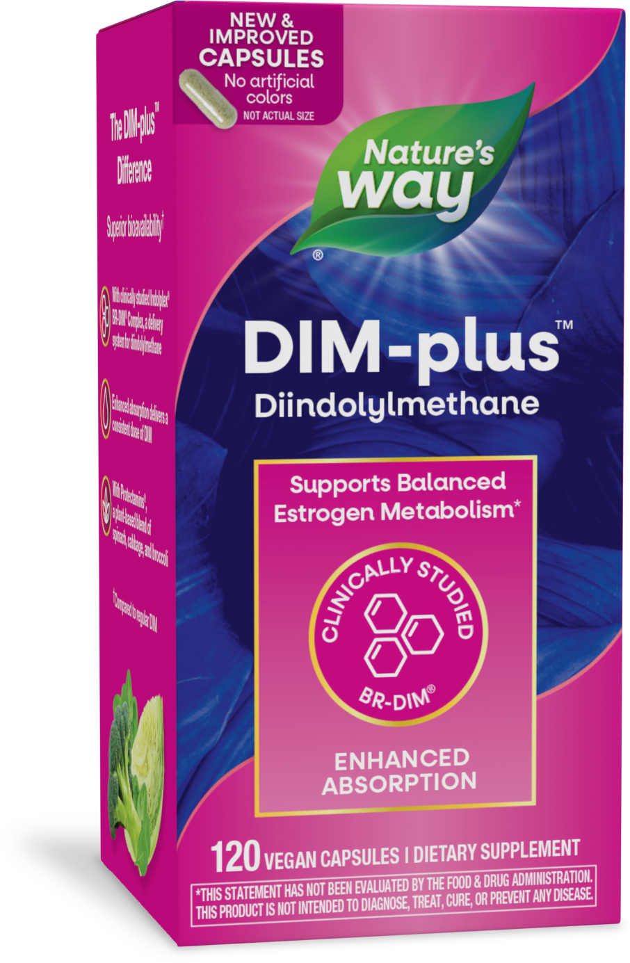<{%PRIMARY_14850%}>Nature's Way® | DIM-Plus, 120 capsules