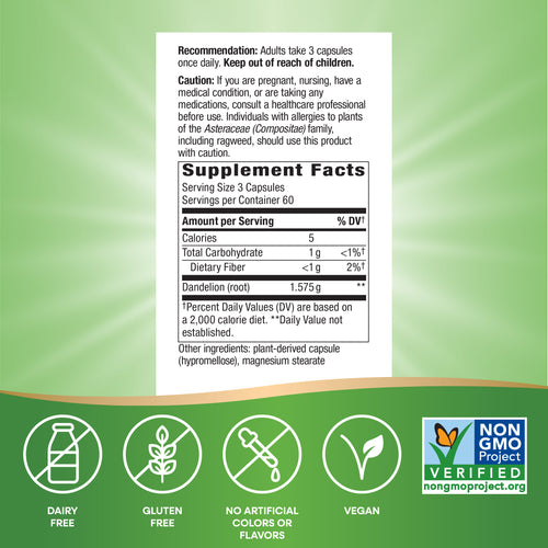 Nature's Way® | Dandelion Root Sku:15336