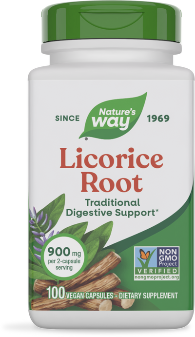 <{%PRIMARY_14600%}>Nature's Way® | Licorice Root, 100 capsules
