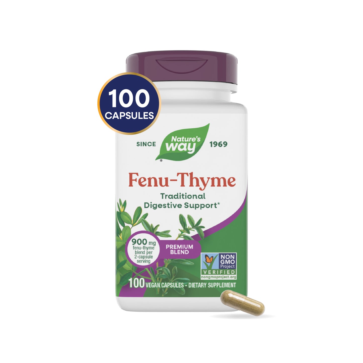 <{%MAIN8_350%}>Nature's Way® | Fenu-Thyme Premium Blend