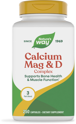 Nature's Way® | Calcium-Magnesium-Vitamin D, 250 capsules Sku:41421