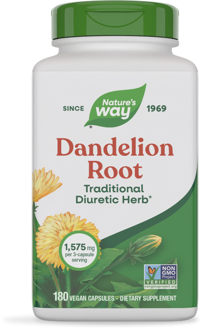 <{%PRIMARY_15336%}>Nature's Way® | Dandelion Root, 180 capsules