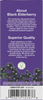 Nature's Way® | Sambucus Organic Traditional Immune Elderberry Syrup for Kids - back of pack Sku:15797