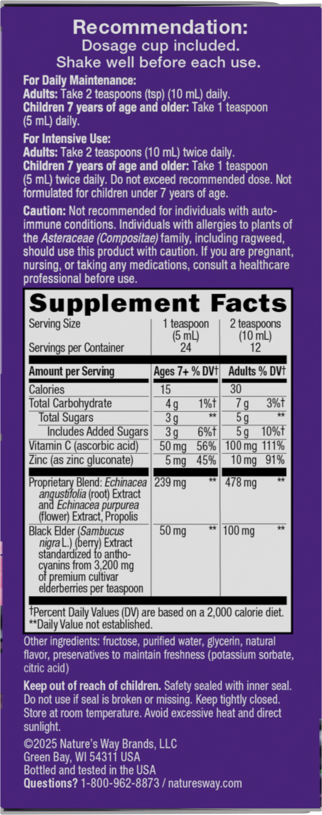 <{%MAIN2_6974%}>Nature's Way® | Sambucus Immune Elderberry Syrup - right side of pack