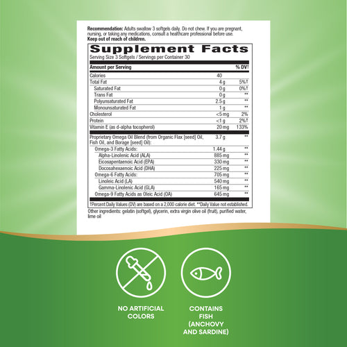 Nature's Way® | Mega 3/6/9 Sku:15440