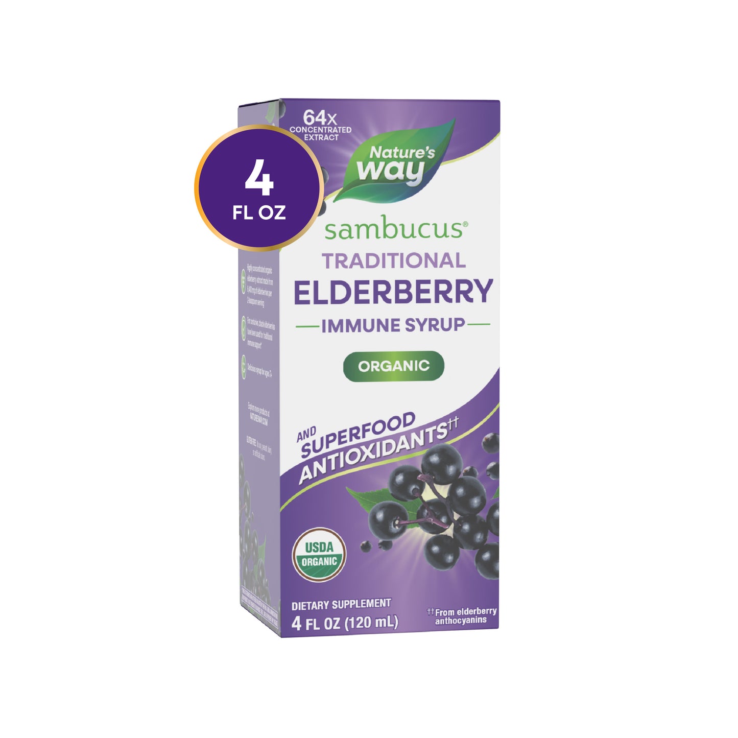 <{%MAIN9_15796%}>Nature's Way® | Sambucus Traditional Elderberry Immune Syrup