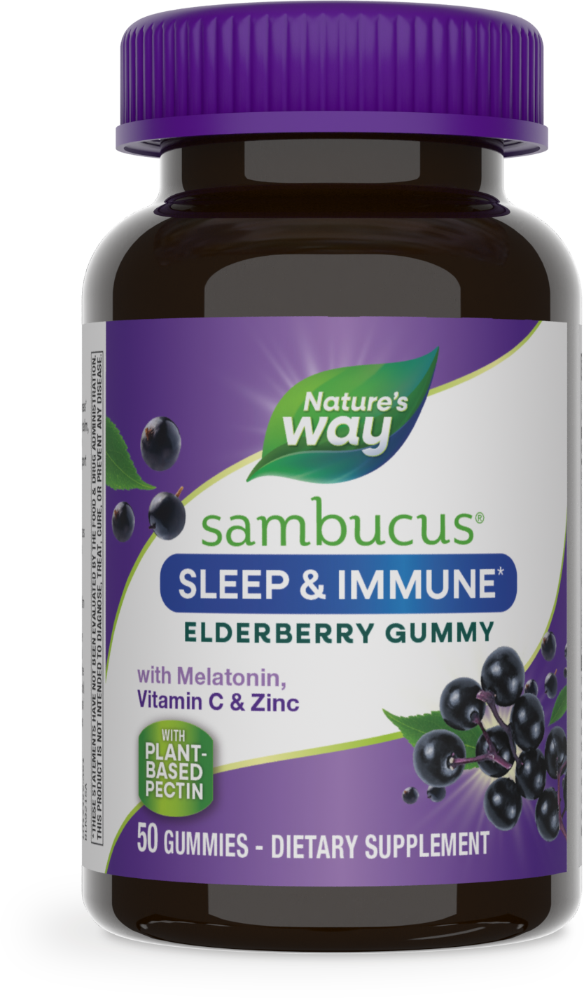 <{%PRIMARY_13496%}>Nature's Way® | Sambucus Sleep + Immune Gummies*, 50 gummies
