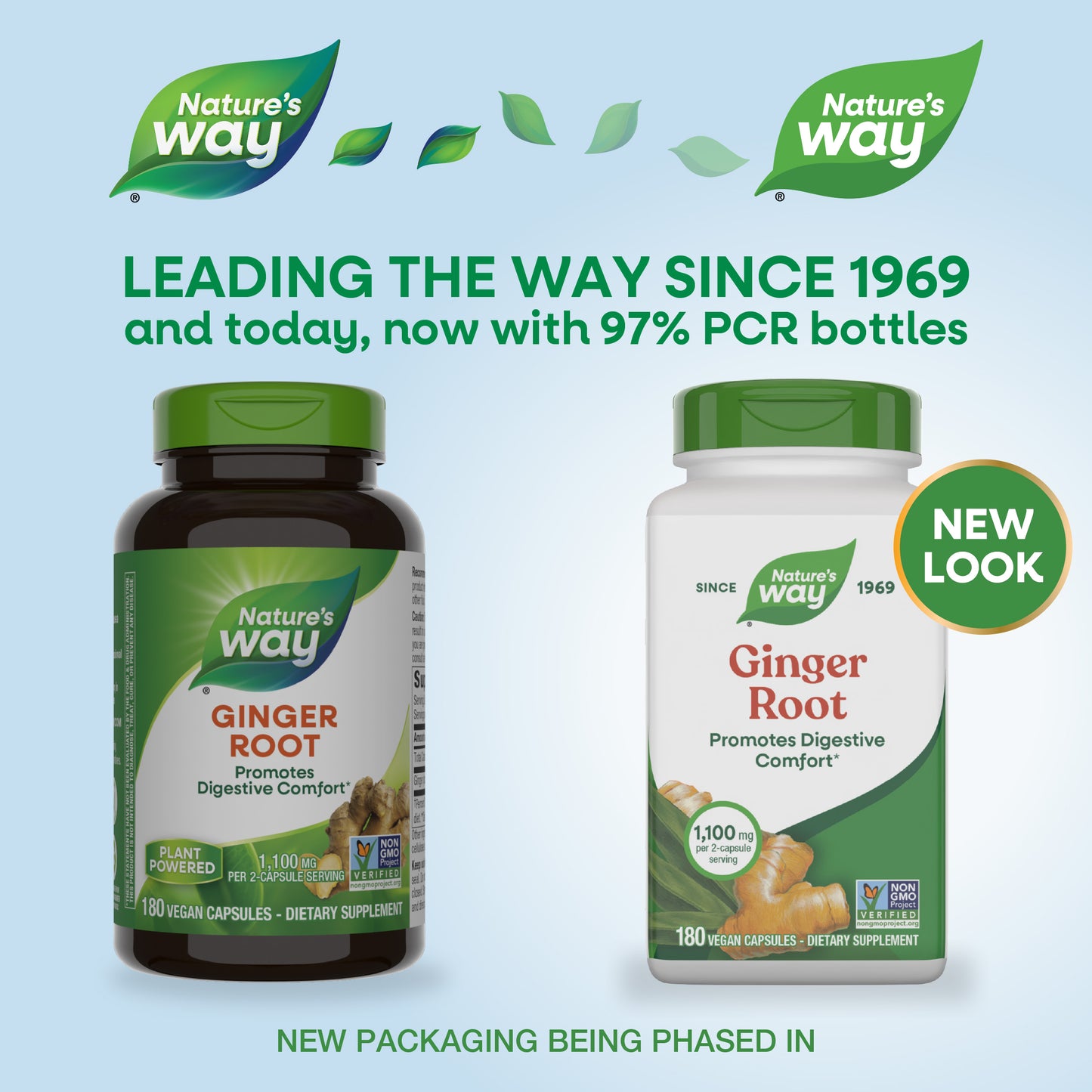<{%MAIN1_13108%}>Nature's Way® | Ginger Root - package updates old to new