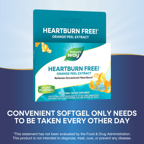 Nature's Way® | Heartburn Free! Orange Peel Extract Sku:09110