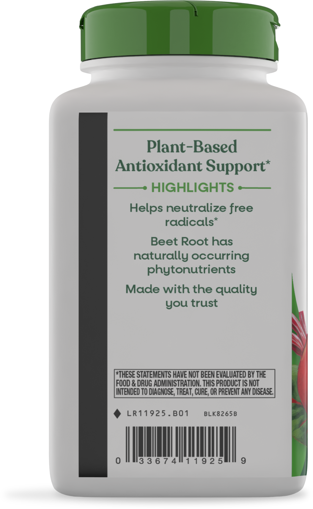 <{%MAIN11_11925%}>Nature's Way® | Beet Root - left side of pack