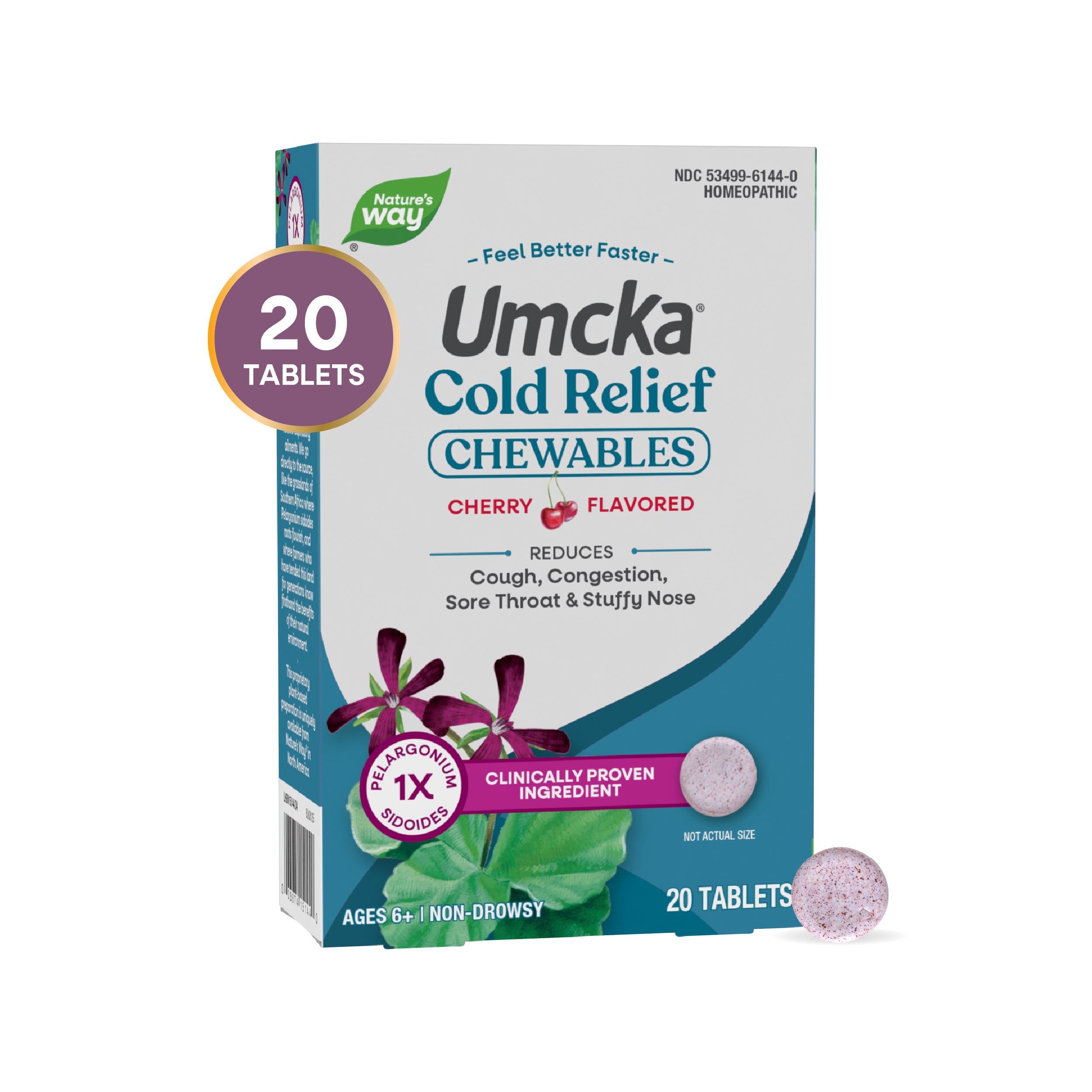 Umcka® Cold Relief Chewables | Nature's Way®